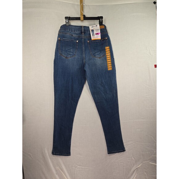 NEW Seven7 Tummyless High Rise Skinny Jeans Slimming Control Panel  Women's 12 - Picture 8 of 9